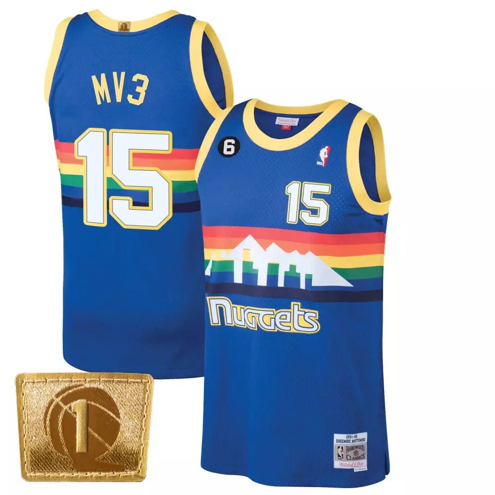 Nikola Jokic Denver Nuggets Black Serbia Champions Gold Jersey | All Stitched Fan Gear | For Men, Women & Youth