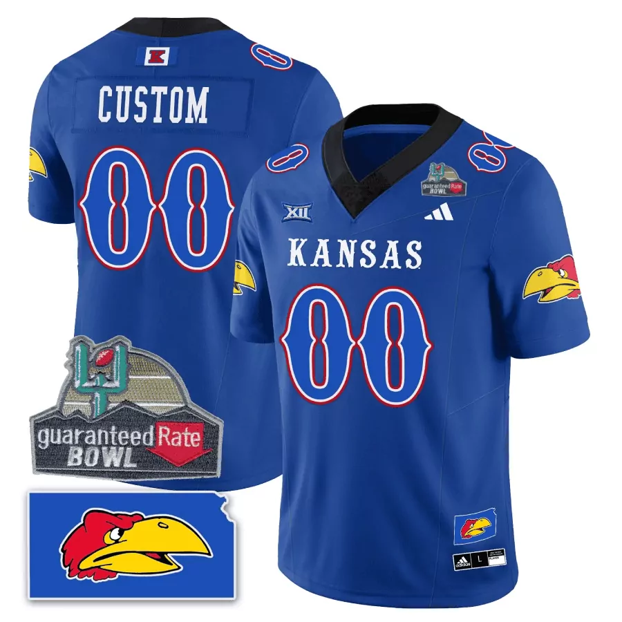 black sleeves youth kansas jayhawks blackhawk gold vapor custom jersey all stitched