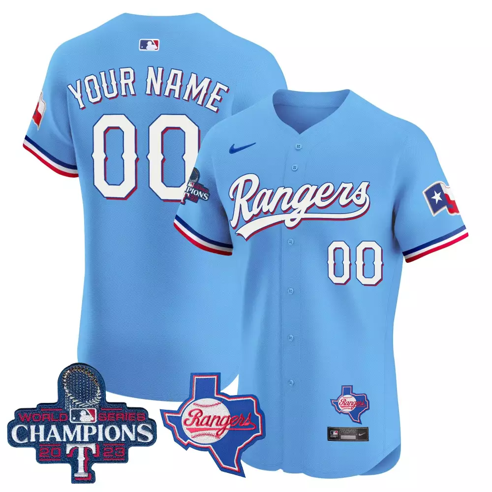 Texas Rangers Women's World Series Champions Vapor Premier Jersey V2 | All Stitched Red Design | Limited Edition Fan Gear for Men, Women & Youth