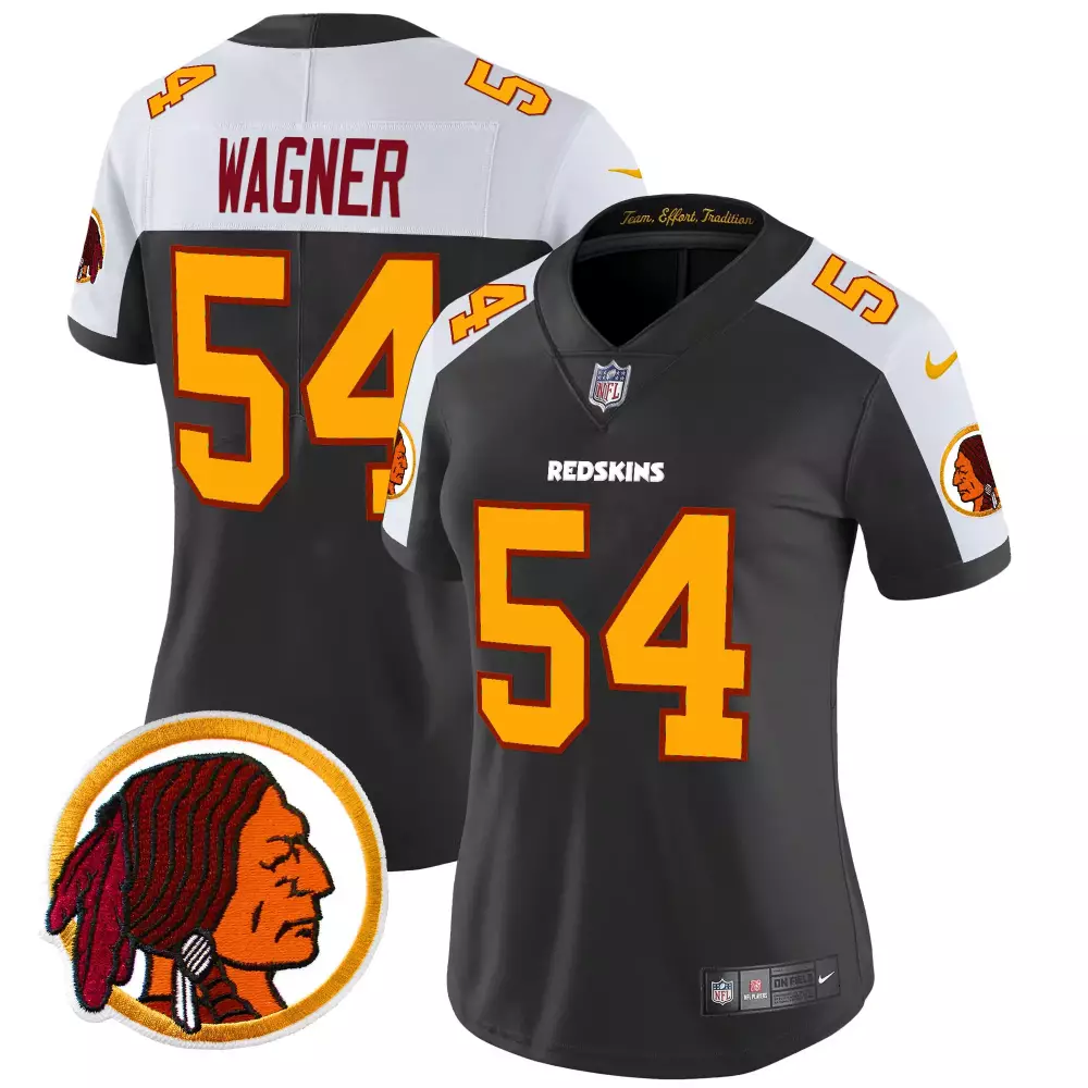 bobby wagner black alternate womens washington redskins throwback vapor limited jersey v2 all stitched