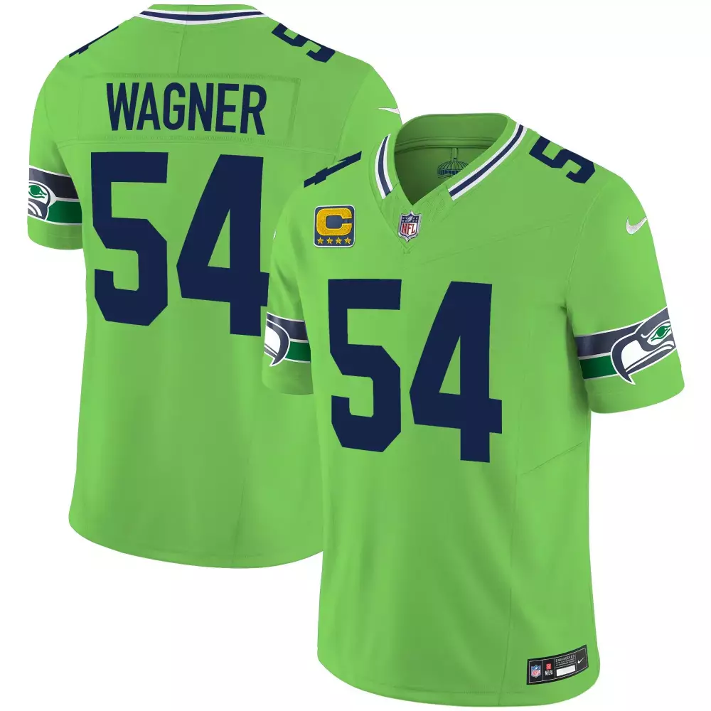 Bobby Wagner Seattle Seahawks Throwback Gold Jersey | White Stitched Style | Replica Fan Gear for Men, Women & Youth