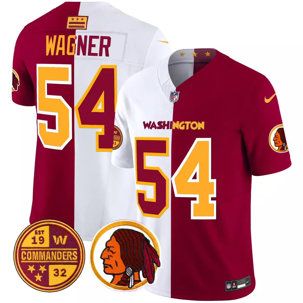 bobby wagner half mens washington half washington redskins washington commanders vapor limited jersey all stitched