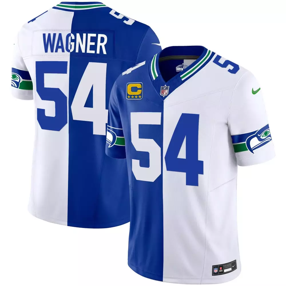 Bobby Wagner Seattle Seahawks Split Throwback Gold Vapor Limited Jersey | Stitched Fan Gear | Perfect for Game Day | For Men, Women & Youth