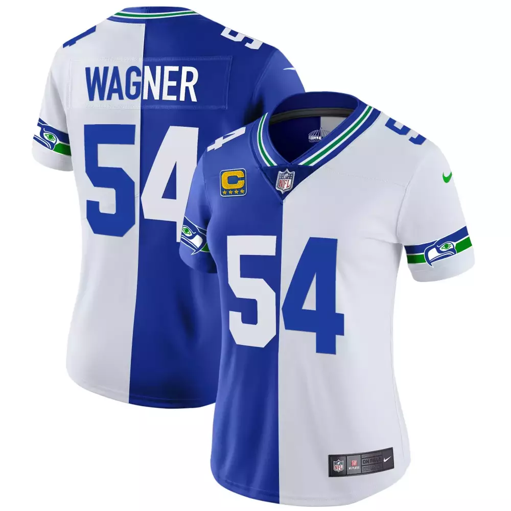 Bobby Wagner Seattle Seahawks Split Throwback Gold Vapor Limited Jersey | Stitched Fan Gear | Perfect for Game Day | For Men, Women & Youth