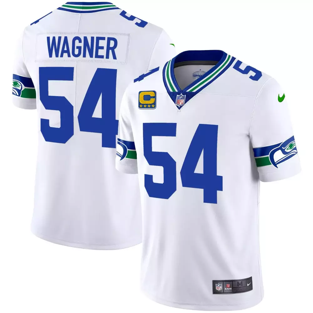 Bobby Wagner Seattle Seahawks Throwback Gold Jersey | White Stitched Style | Replica Fan Gear for Men, Women & Youth