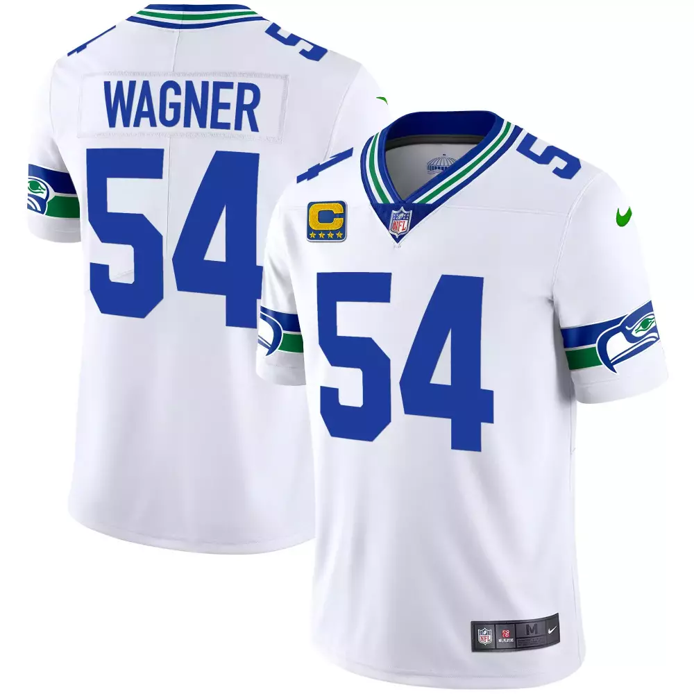 Bobby Wagner Seattle Seahawks Throwback Gold Jersey | White Stitched Style | Replica Fan Gear for Men, Women & Youth
