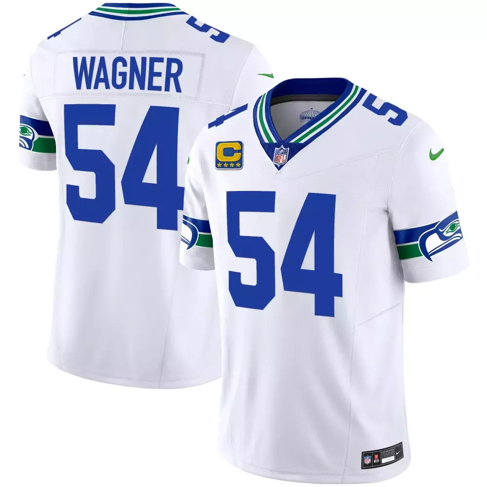 Bobby Wagner Seattle Seahawks Throwback Gold Jersey | White Stitched Style | Replica Fan Gear for Men, Women & Youth