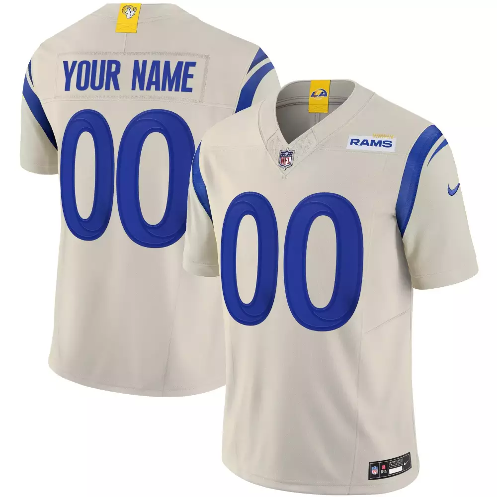 bone youth los angeles rams special vapor limited custom jersey v2 all stitched
