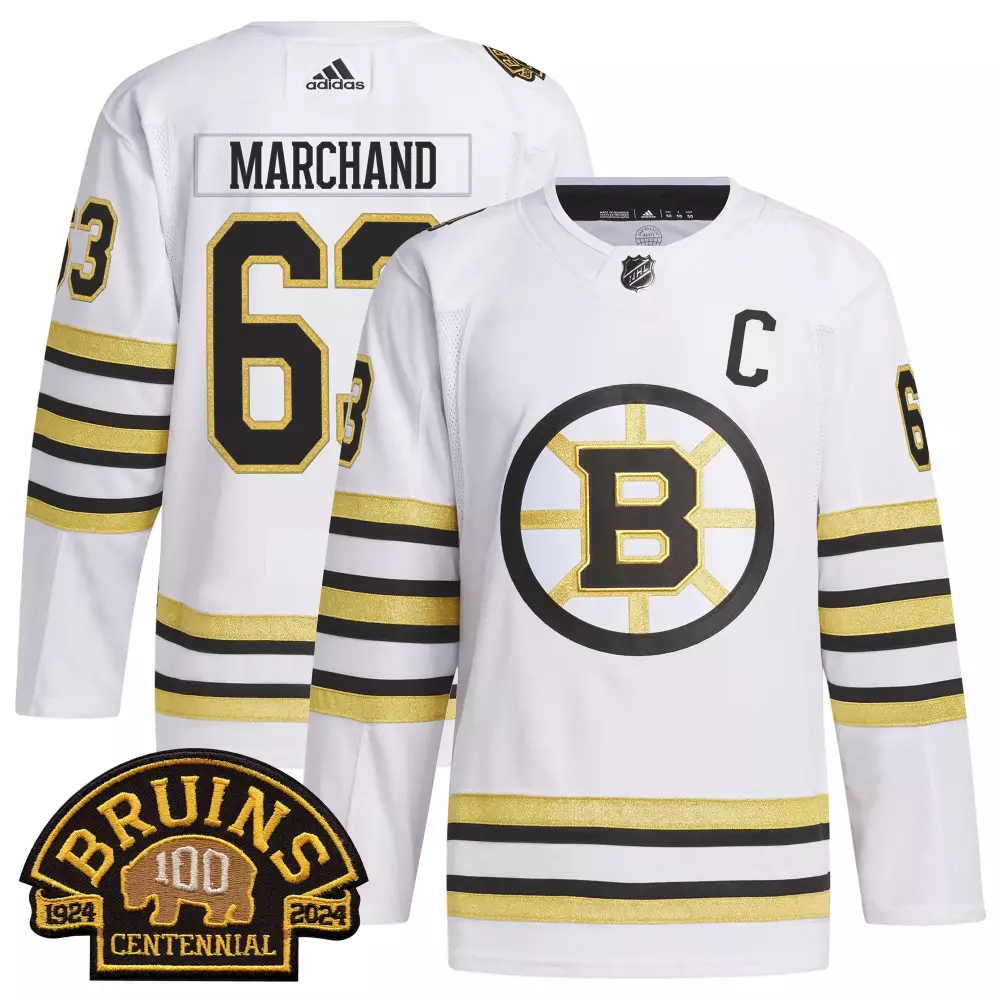 brad marchand men mens boston bruins breakaway player jersey white all stitched