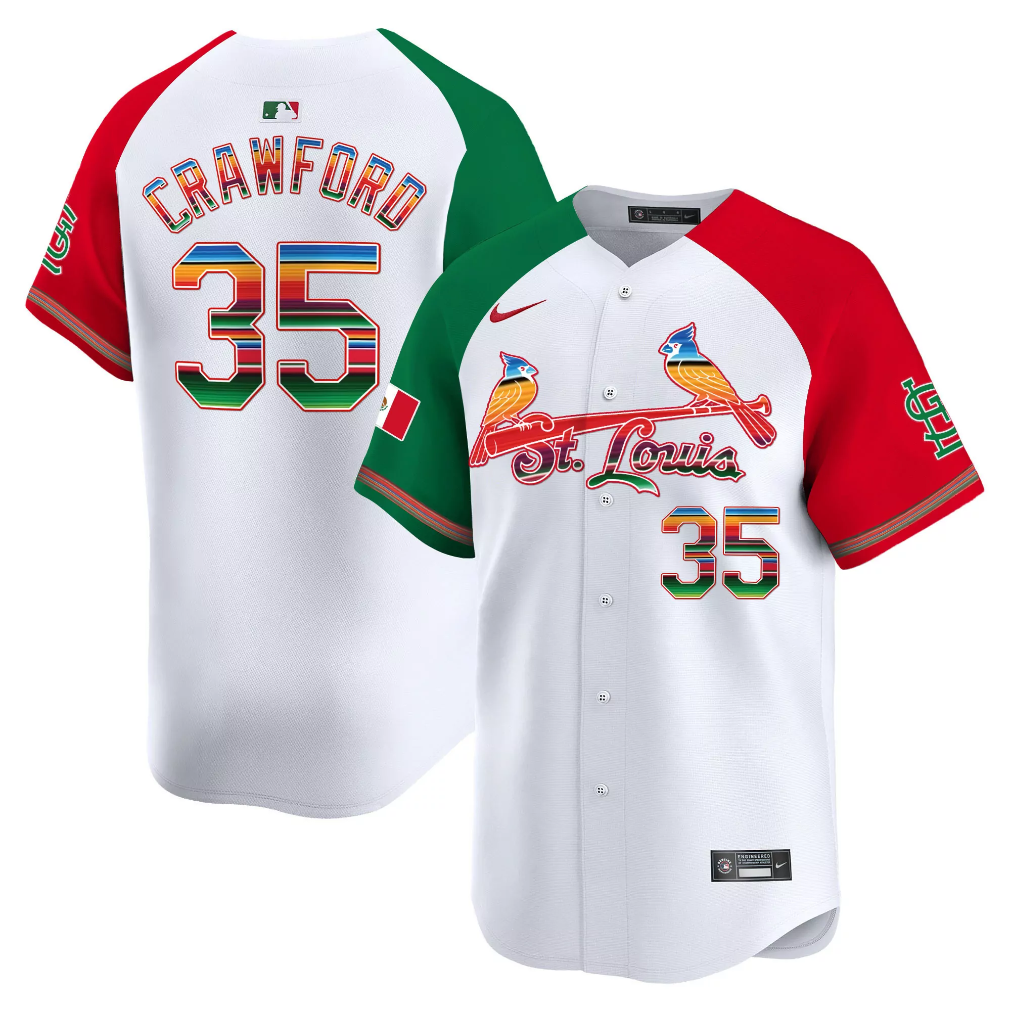 blue youth st louis cardinals memorial vapor premier limited custom jersey all stitched