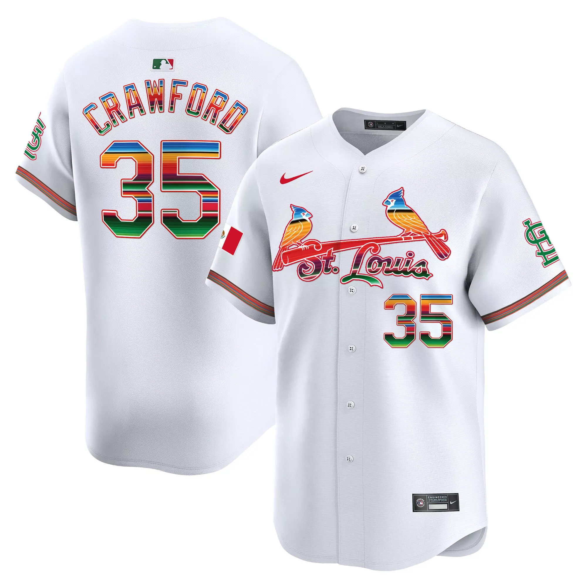 brandon crawford red womens st louis cardinals mexico vapor premier limited jersey all stitched