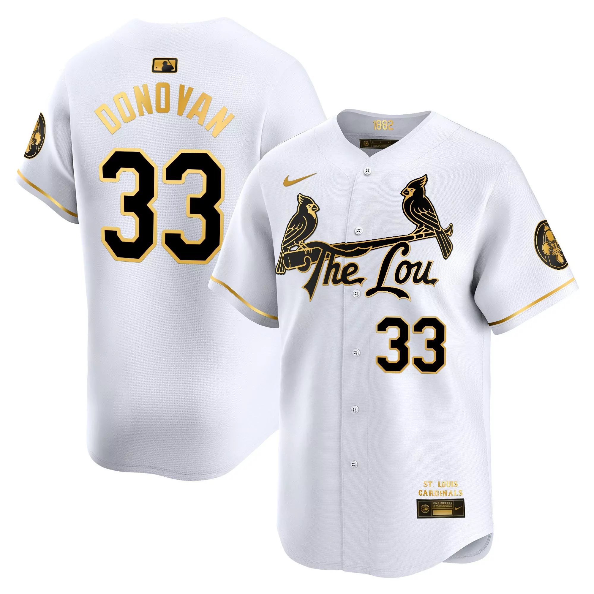 brendan donovan red womens st louis cardinals 2024 fourth of july vapor premier limited jersey all stitched