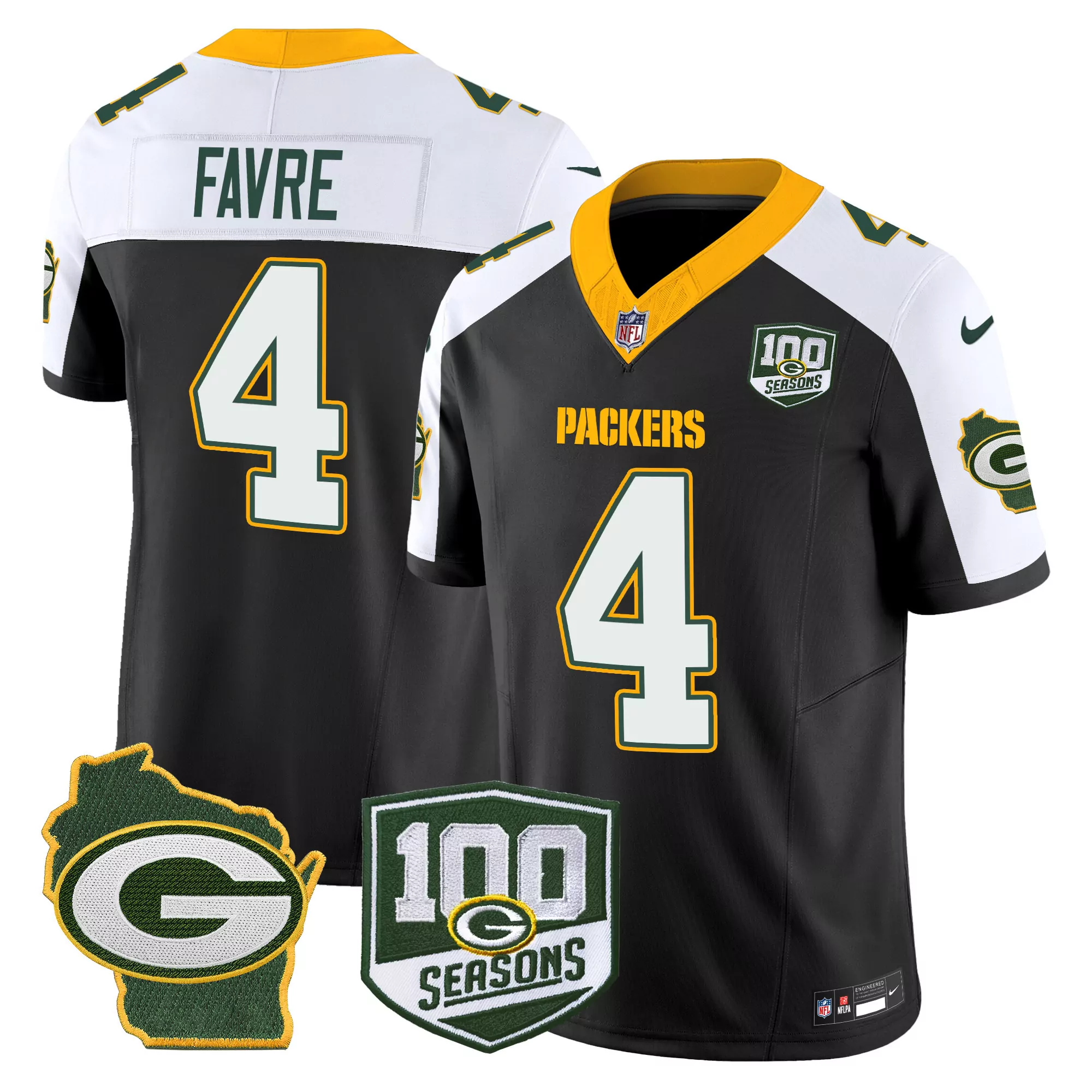 brett favre alternate womens green bay packers 13 time world champions home patch vapor jersey all stitched