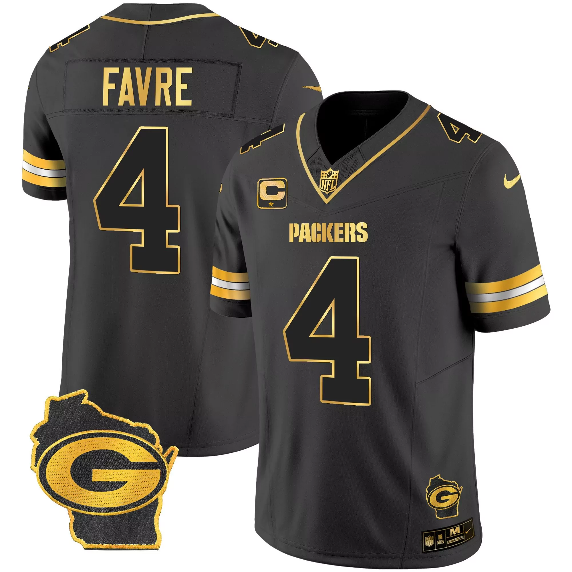 brett favre black alternate womens green bay packers 13 time world champions home patch vapor jersey all stitched