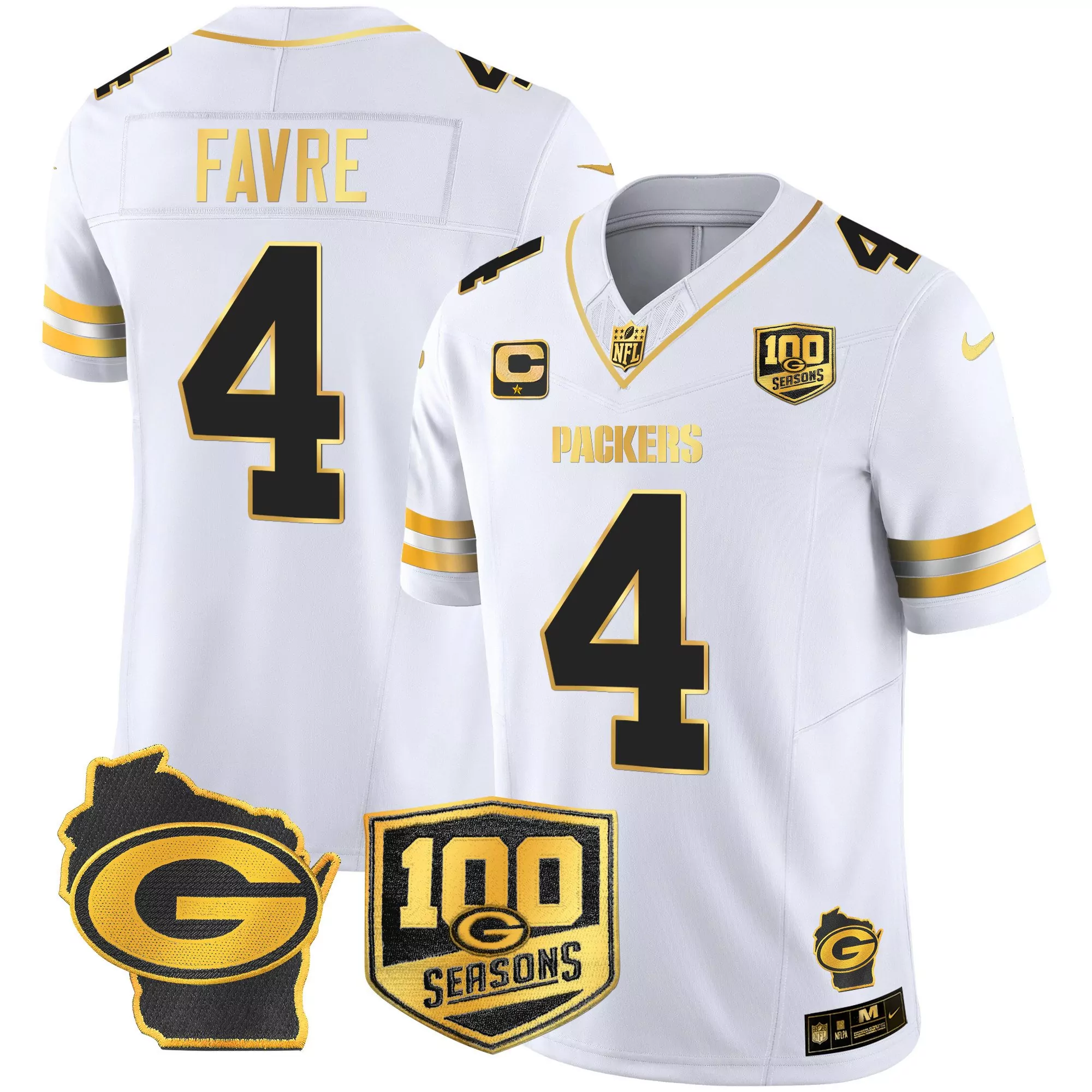 brett favre navy mens green bay packers throwback 100th season patch vapor limited jersey all stitched