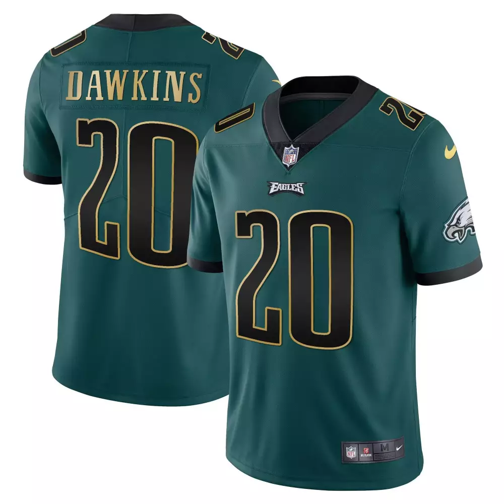 brian dawkins men split philadelphia eagles college football vapor limited jersey all stitched