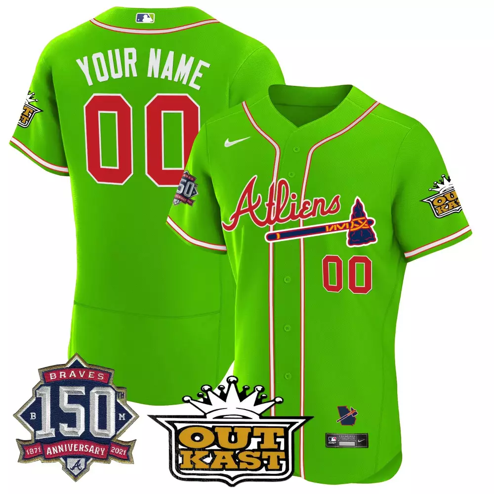 black youth atlanta braves peach plates georgia peaches vapor premier limited custom jersey printed