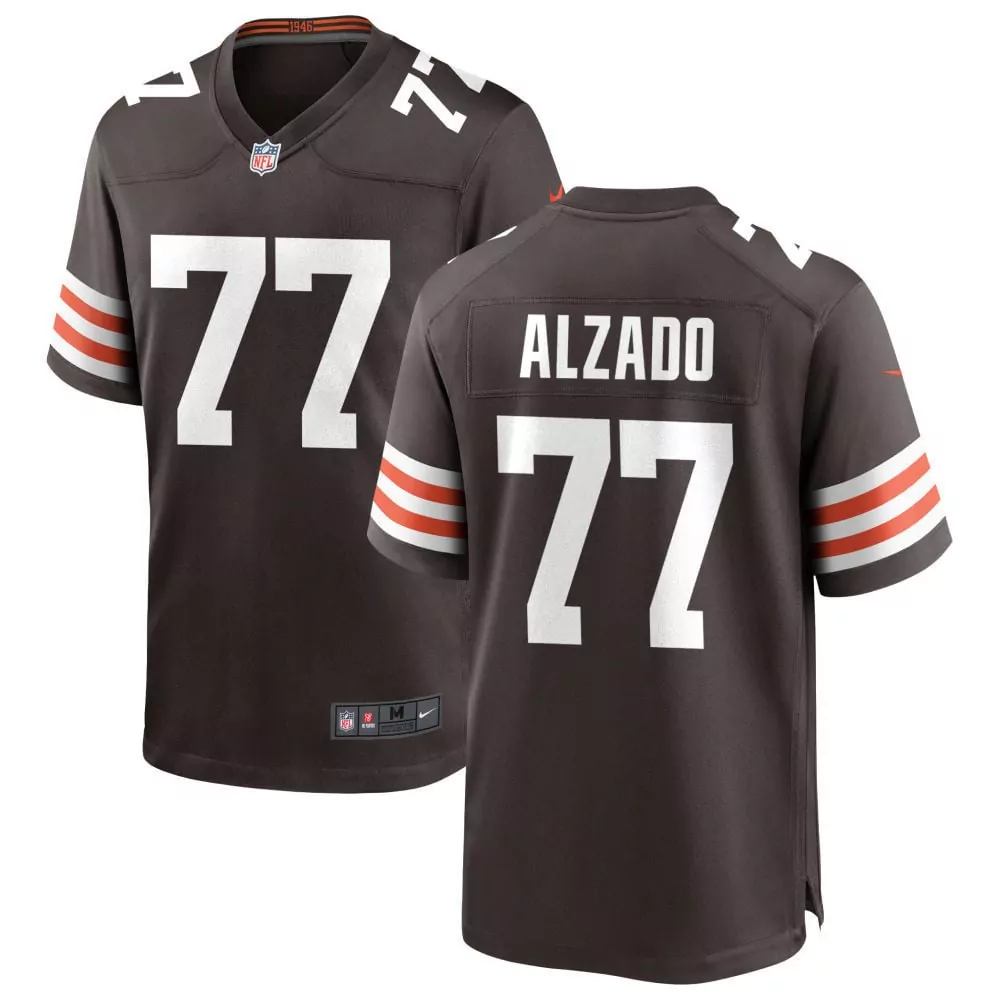 Lyle Alzado Brown Jersey | Stitched Youth Fan Gear | For Men, Women & Youth