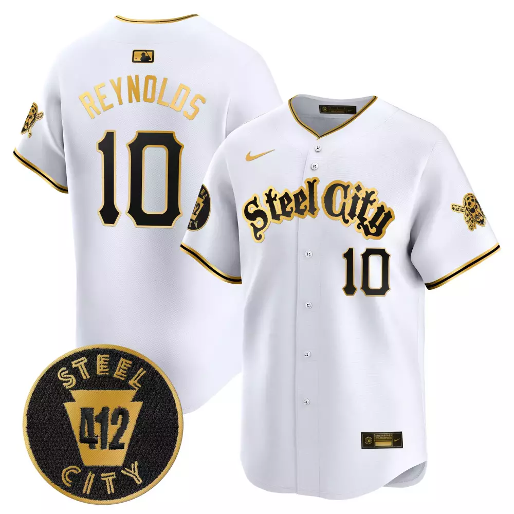 bryan reynolds pinstripe unisex pittsburgh pirates bubblegum pink vapor premier limited jersey all stitched