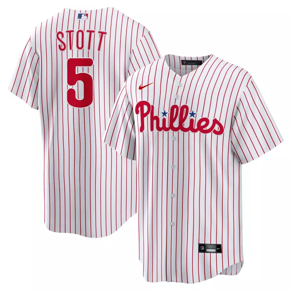 Bryson Stott Phillies Women's White Jersey | All Stitched | Limited Edition | For Men, Women & Youth