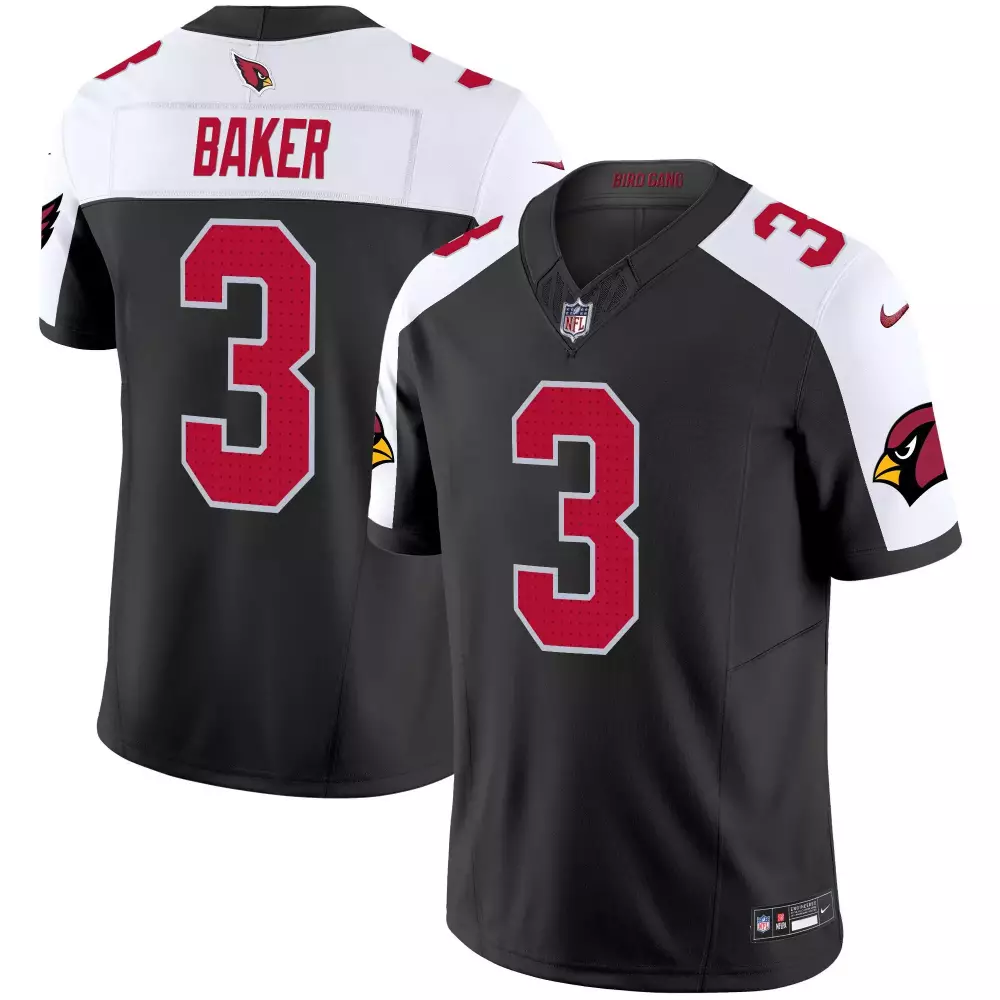 budda baker black alternate mens arizona cardinals 2024 special vapor limited jersey v2 all stitched