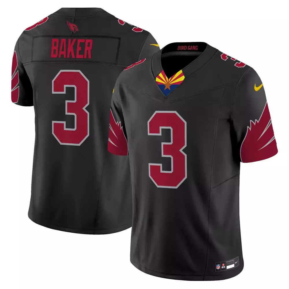 budda baker black alternate mens arizona cardinals 2024 special vapor limited jersey v2 all stitched