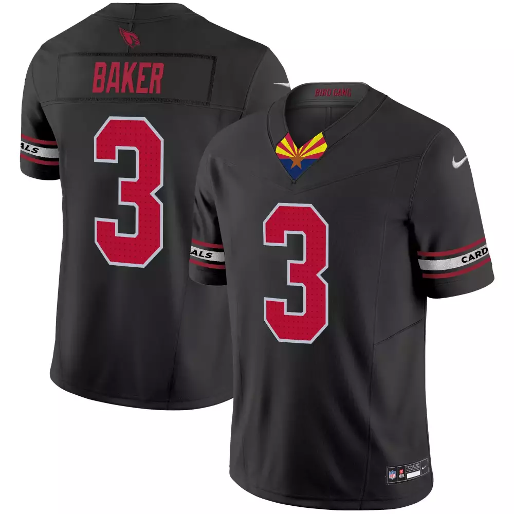 budda baker black mens arizona cardinals 2024 special vapor limited jersey v2 all stitched
