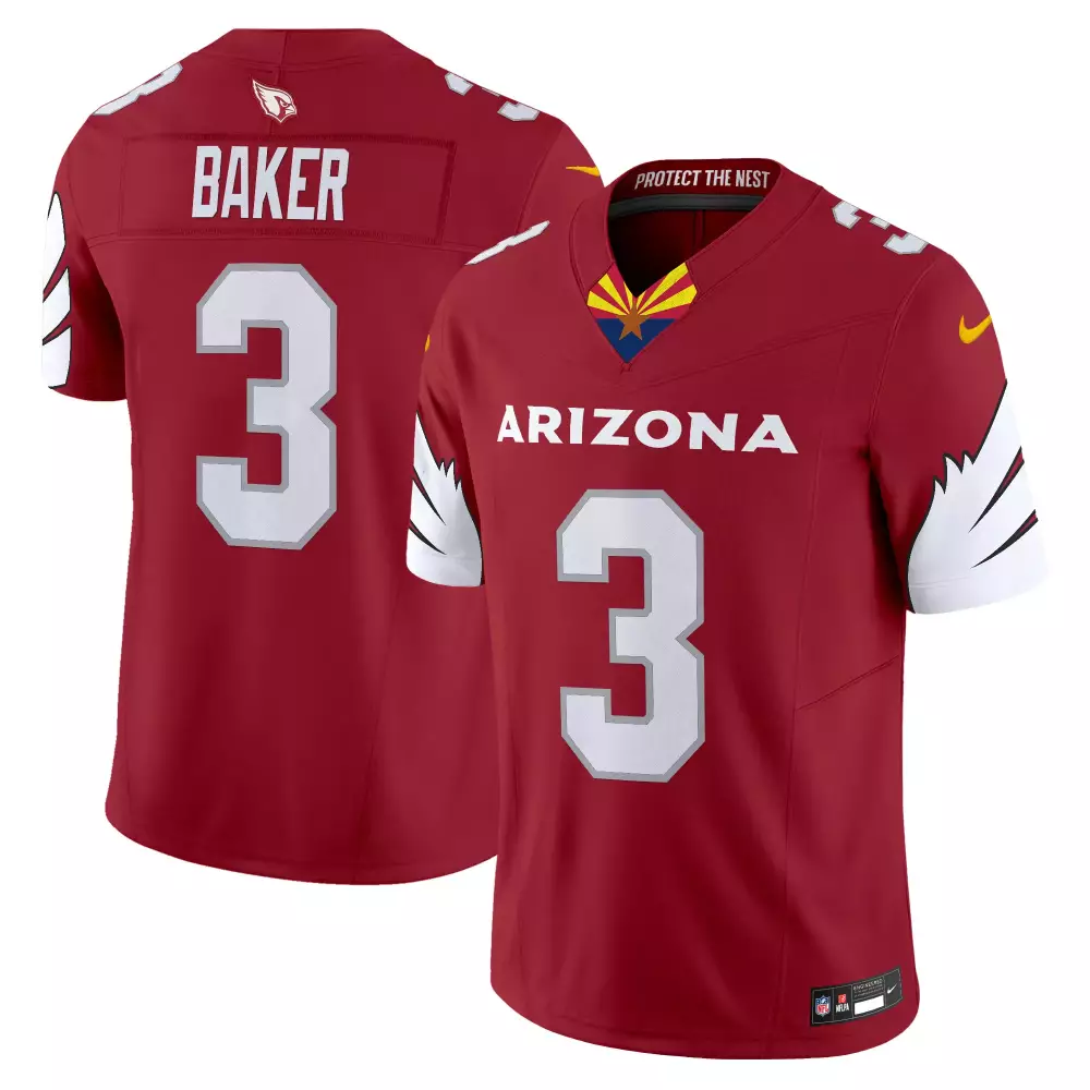 Budda Baker Arizona Cardinals 2024 Special Vapor Limited Jersey | Red Stitched Style | Fan Gear for Men, Women & Youth