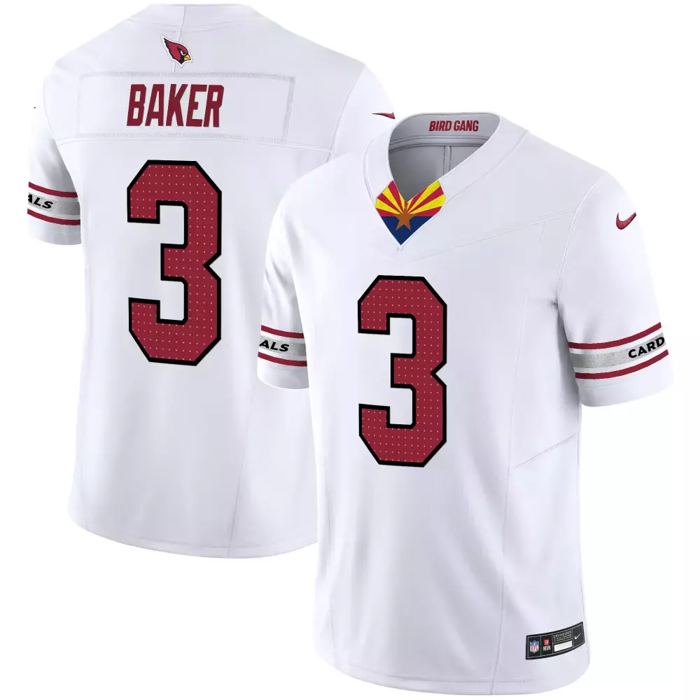 budda baker white mens arizona cardinals 2024 special vapor limited jersey v2 all stitched