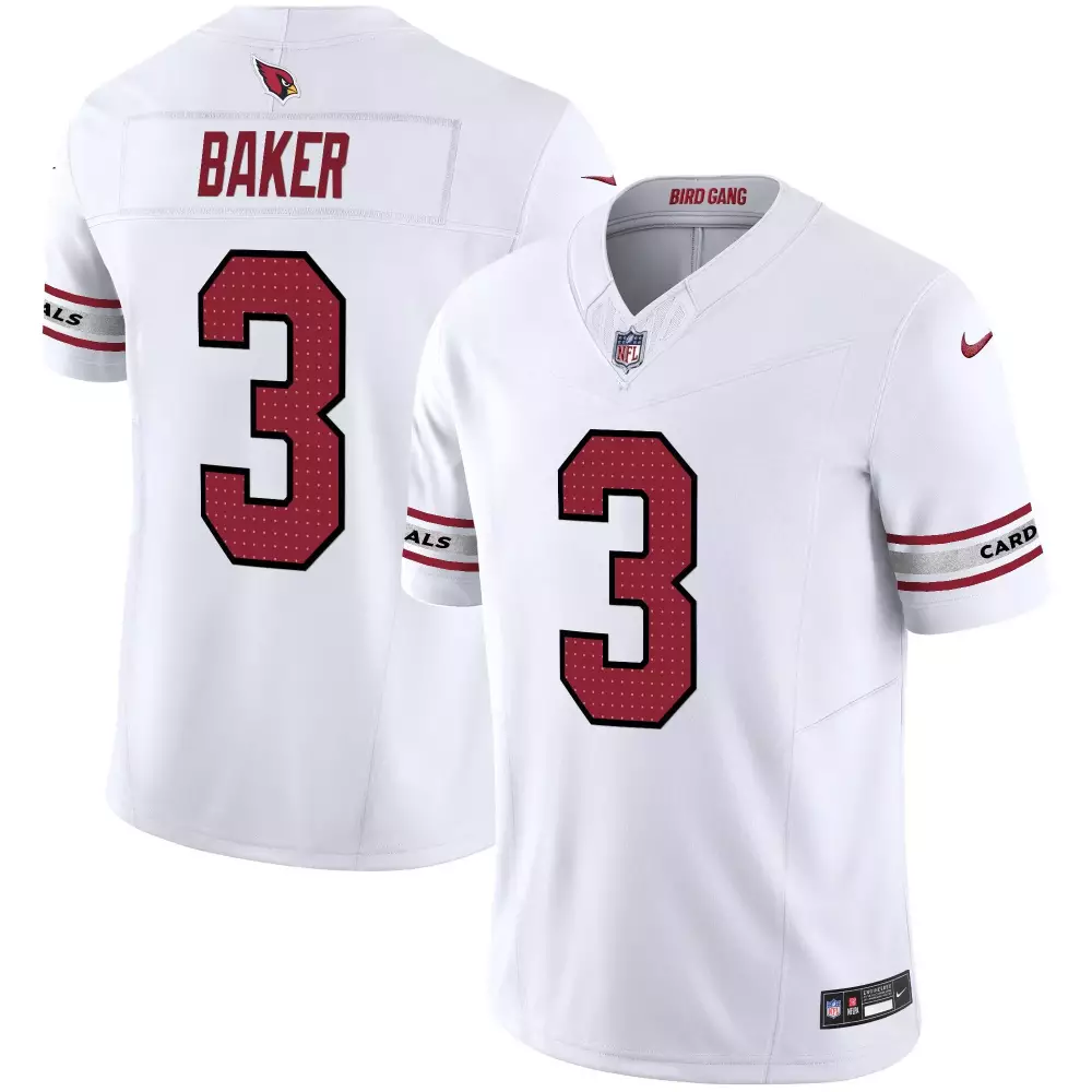 Budda Baker Arizona Cardinals 2024 Vapor Limited Jersey | Black Stitched Style | Fan Gear for Men, Women & Youth