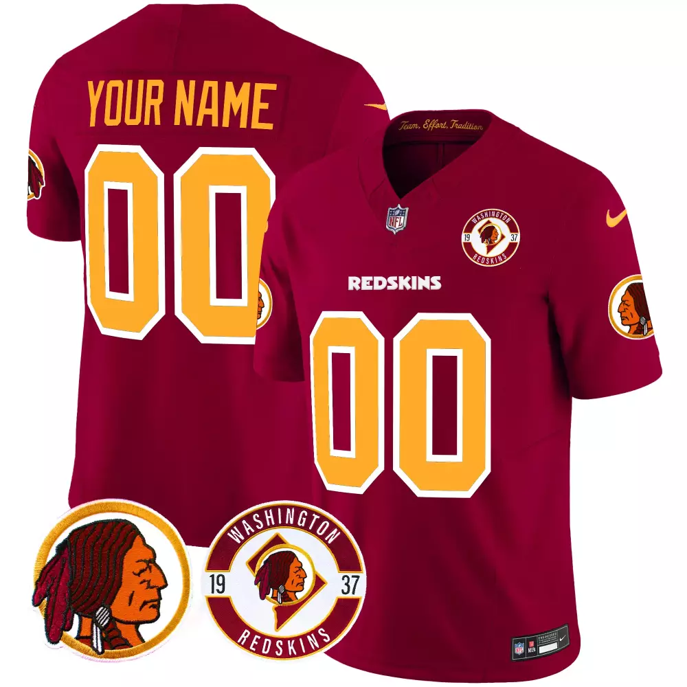 burgundy men washington half washington redskins washington commanders vapor limited custom jersey all stitched