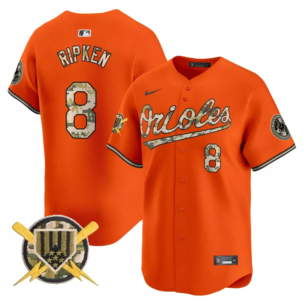 Cal Ripken Light Purple Unisex Baltimore Orioles Jersey | Robinson Patch Vapor Premier V3 | Limited Edition Fan Gear | For Men, Women & Youth
