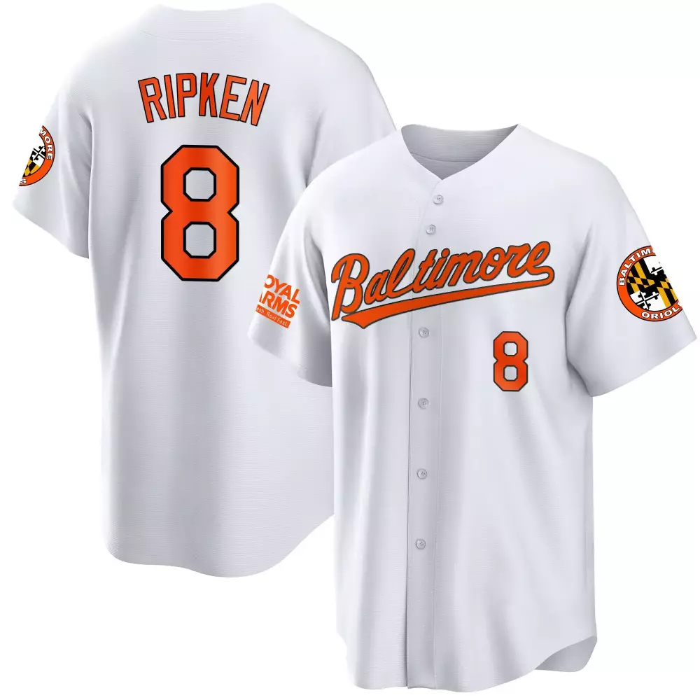 cal ripken white men s baltimore orioles robinson patch vapor premier limited jersey v9 all stitched