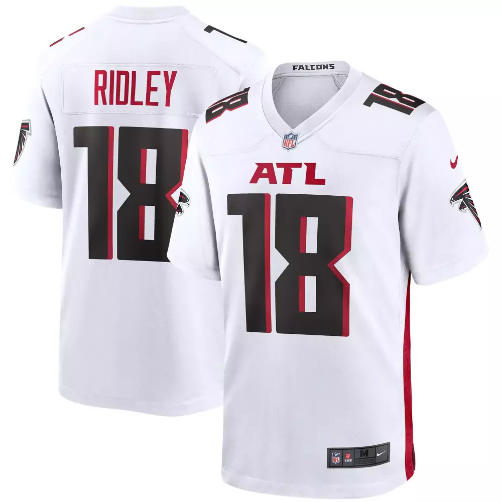 calvin ridley men atlanta falcons white game jersey all stitched
