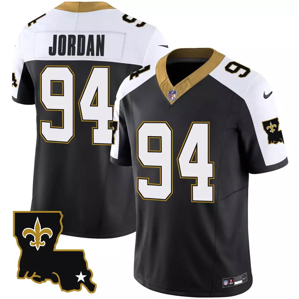 Cameron Jordan Alternate Men's New Orleans Saints 1987 Legacy Vapor Jersey | All Stitched | For Men, Women & Youth