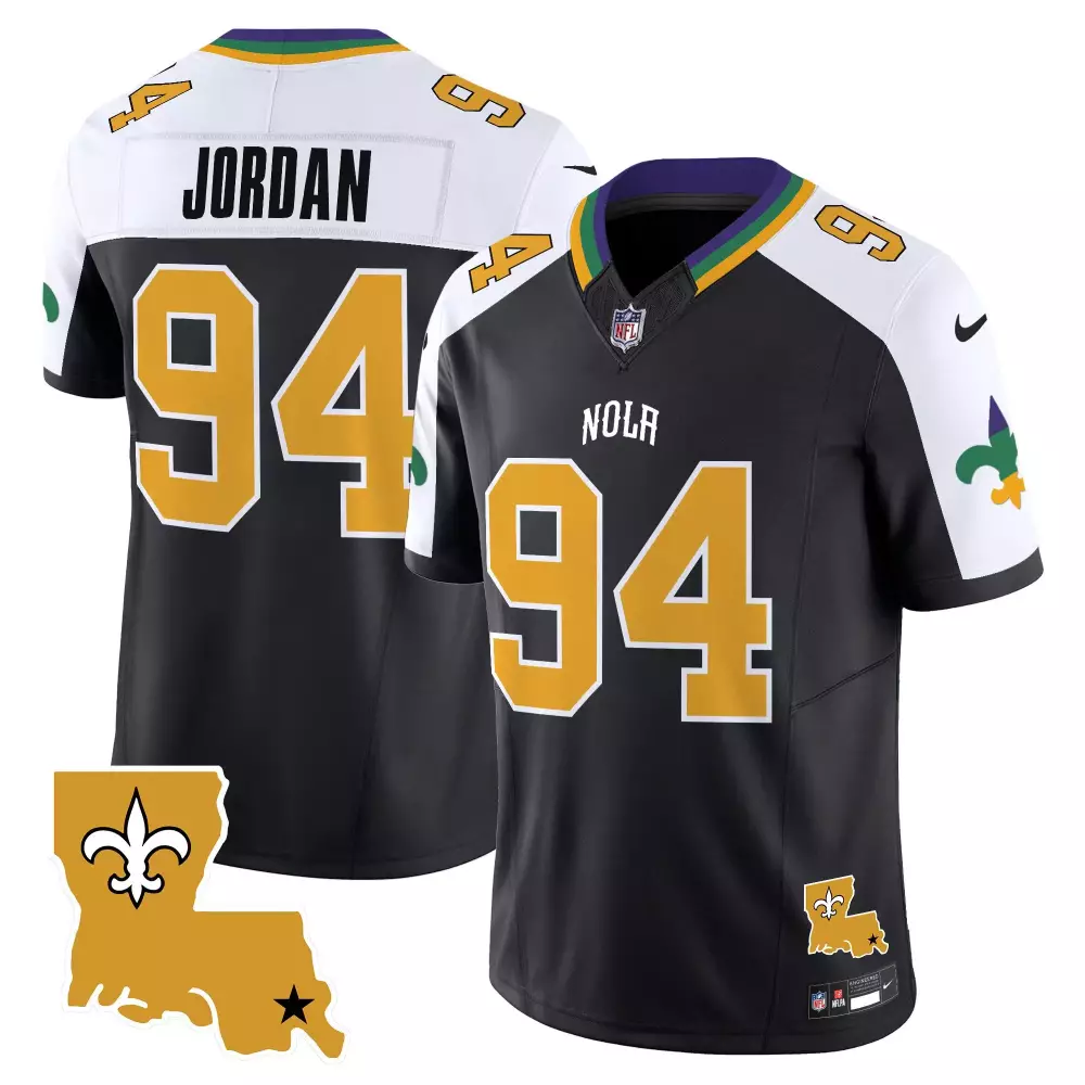 cameron jordan alternate mens new orleans saints 2024 new orleans city vapor limited jersey all stitched