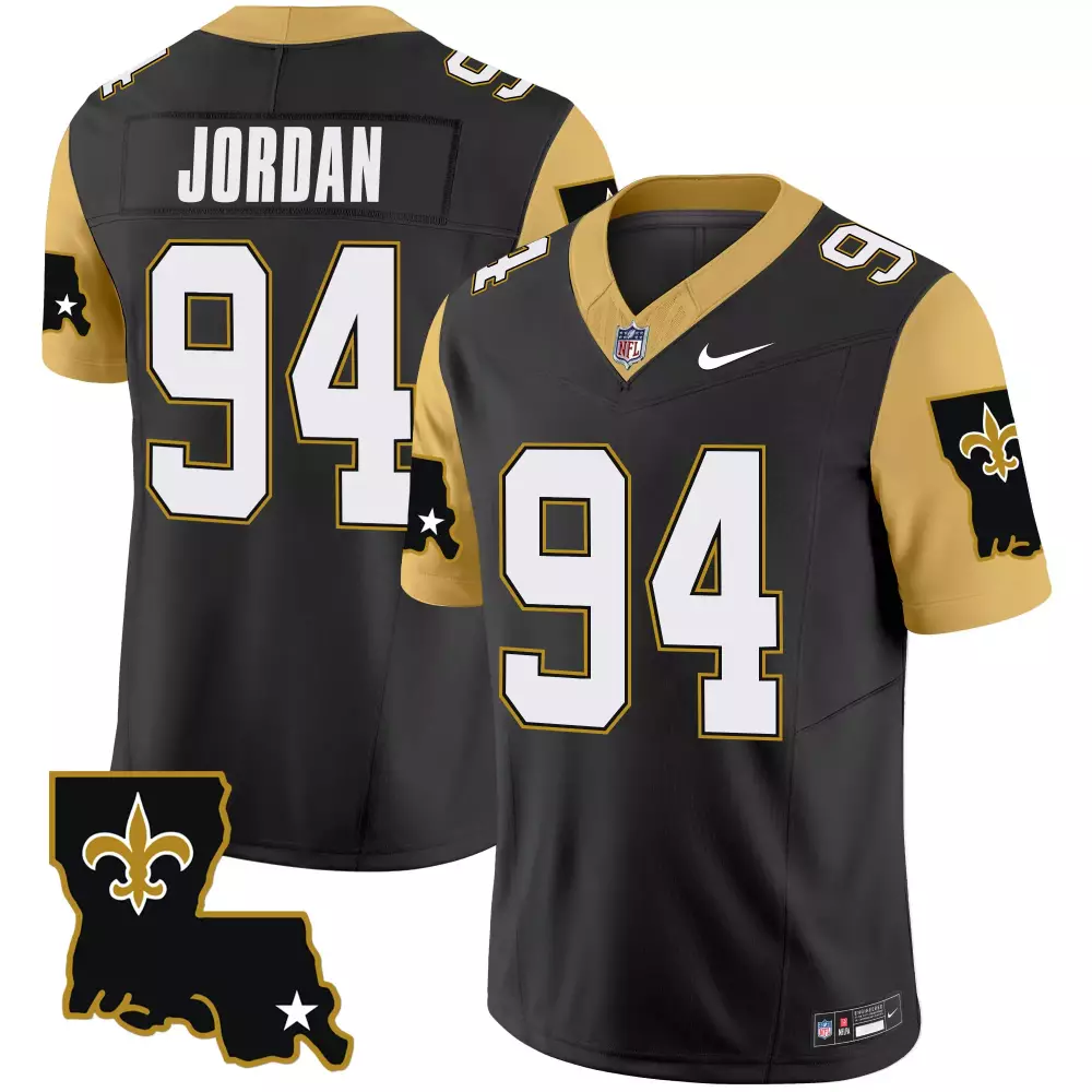 Cameron Jordan New Orleans Saints 1987 Legacy Vapor Jersey | Stitched Gold for Men | Fan Gear for Game Day