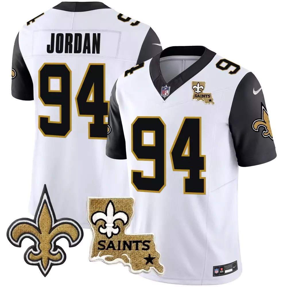 Cameron Jordan New Orleans Saints Vapor Limited Jersey | Stitched Black Sleeves with New Orleans Patch | Fan Gear for Men, Women & Youth