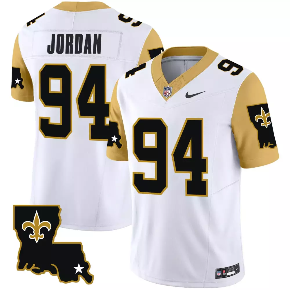 Cameron Jordan New Orleans Saints 1987 Legacy Vapor Jersey | Stitched Gold for Men | Fan Gear for Game Day