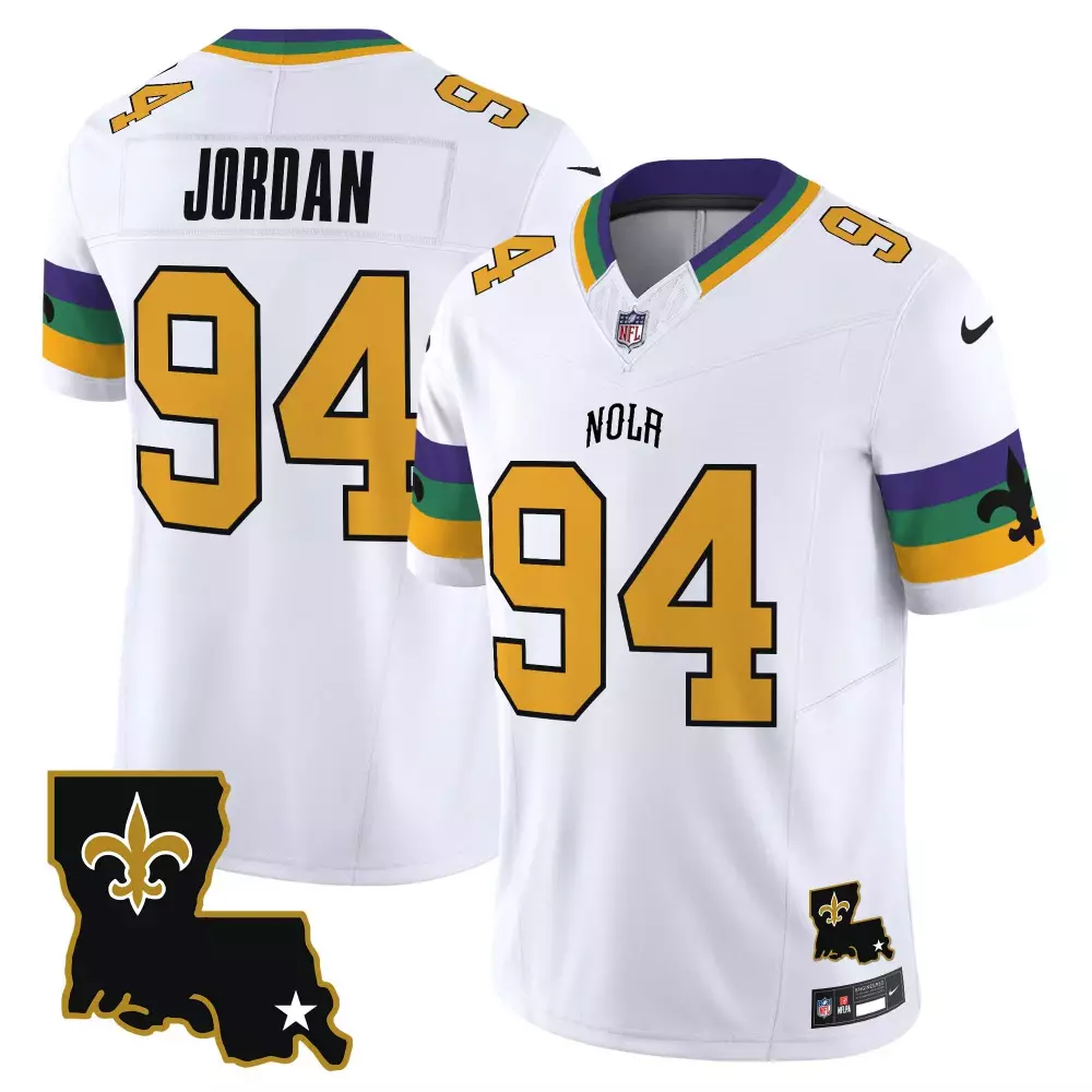 Cameron Jordan New Orleans Saints 1987 Legacy Vapor Limited Jersey V2 | Stitched Black for Women | Fan Gear for Game Day