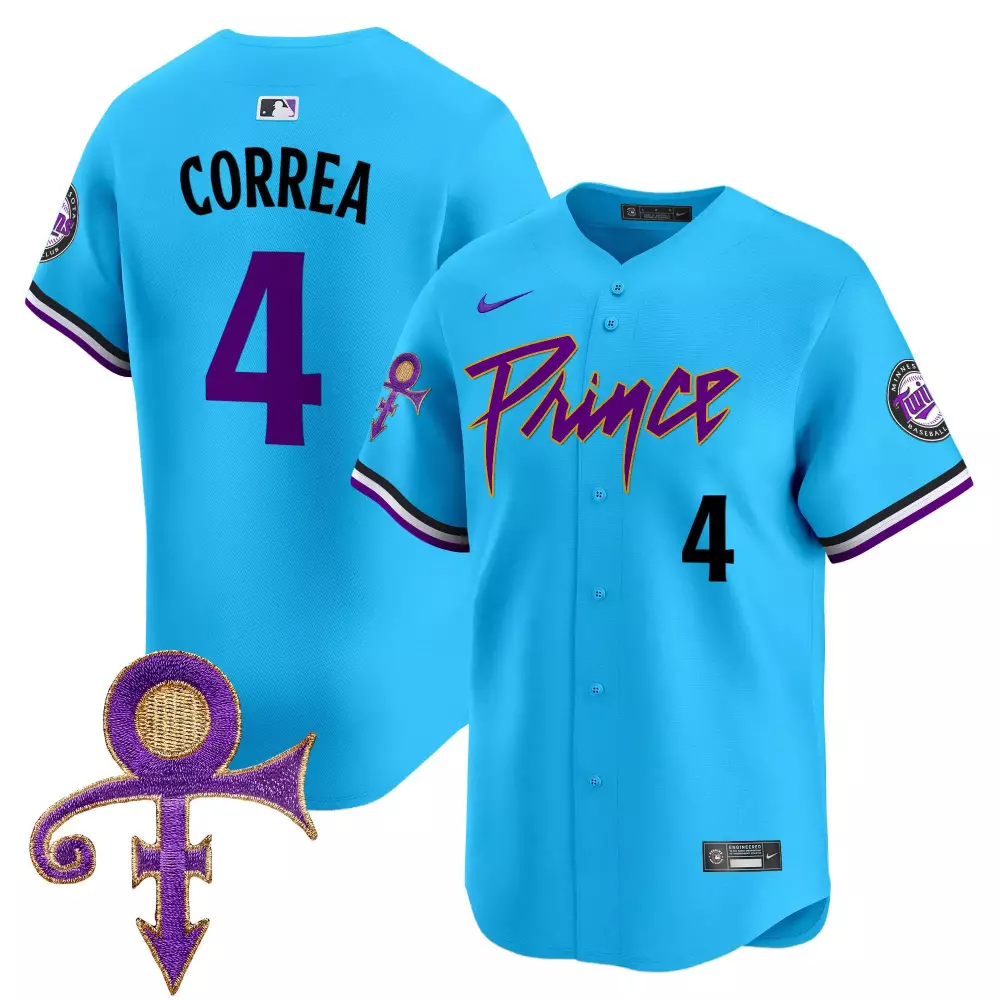 carlos correa cream womens minnesota twins prince patch vapor premier limited jersey all stitched