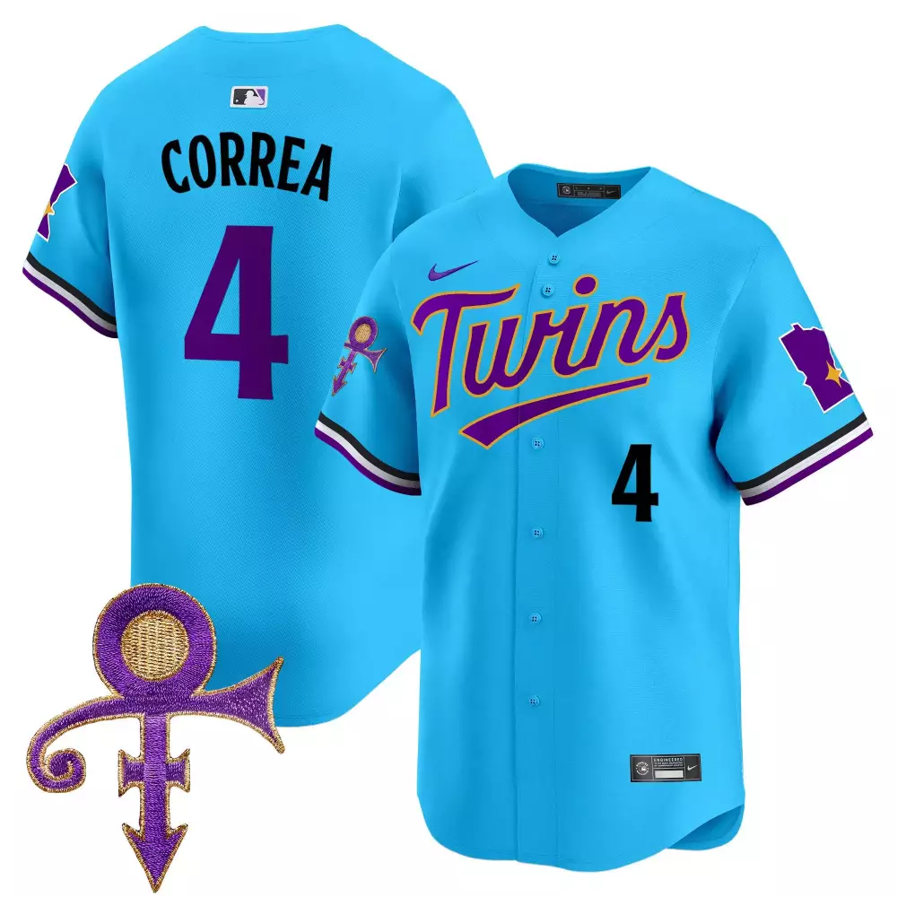 carlos correa cream womens minnesota twins prince patch vapor premier limited jersey all stitched