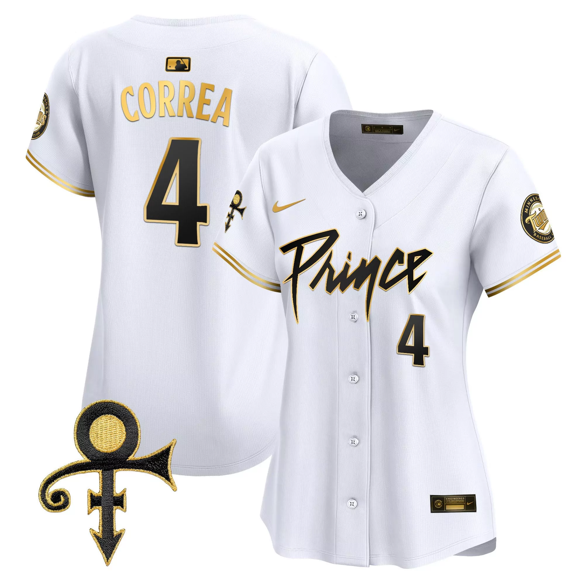 carlos correa royal mens minnesota twins shaking hands patch vapor premier limited jersey all stitched