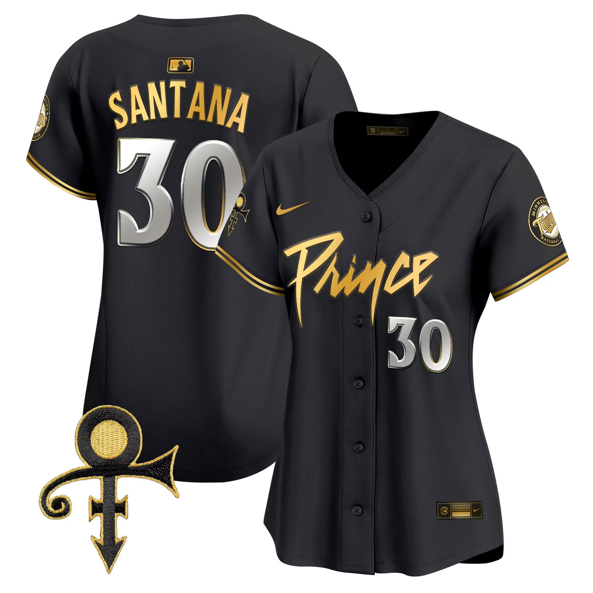 carlos correa white womens minnesota twins prince patch vapor premier limited jersey v4 all stitched