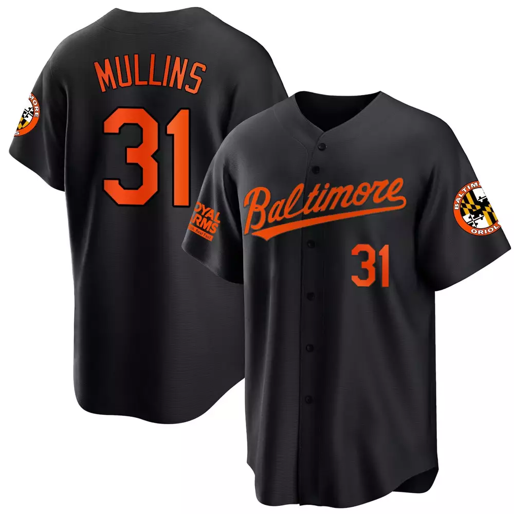 cedric mullins black mens baltimore orioles 2023 gold cool jersey all stitched