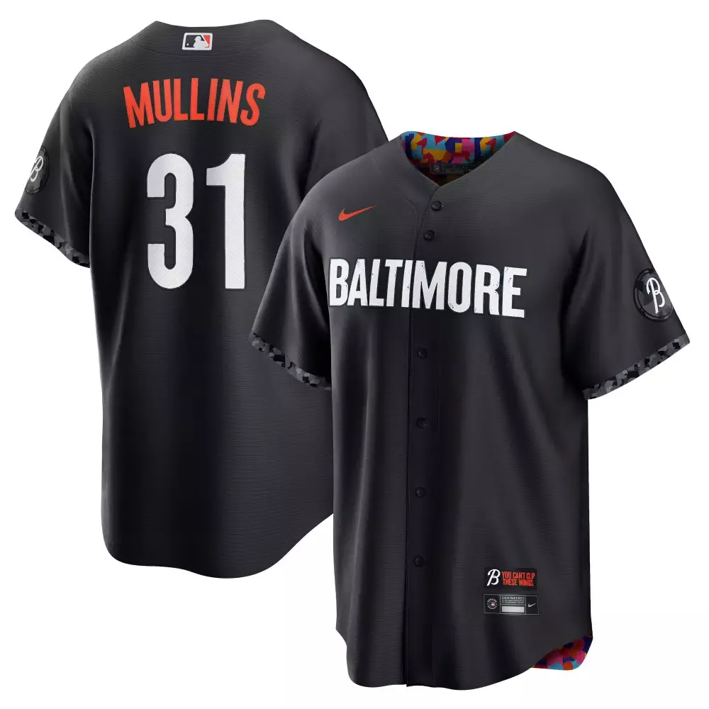 cedric mullins blue unisex baltimore orioles pastel style robinson patch vapor premier limited jersey all stitched