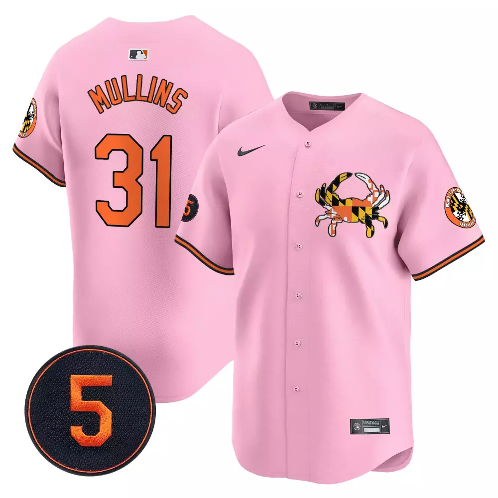 cedric mullins light green unisex baltimore orioles robinson patch vapor premier limited jersey v3 all stitched