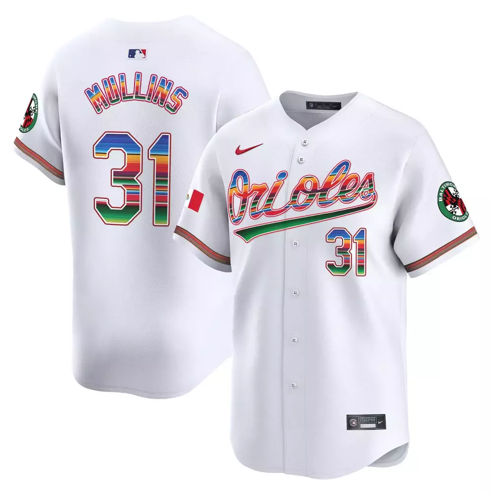 cedric mullins white mens baltimore orioles mexico vapor premier limited jersey all stitched
