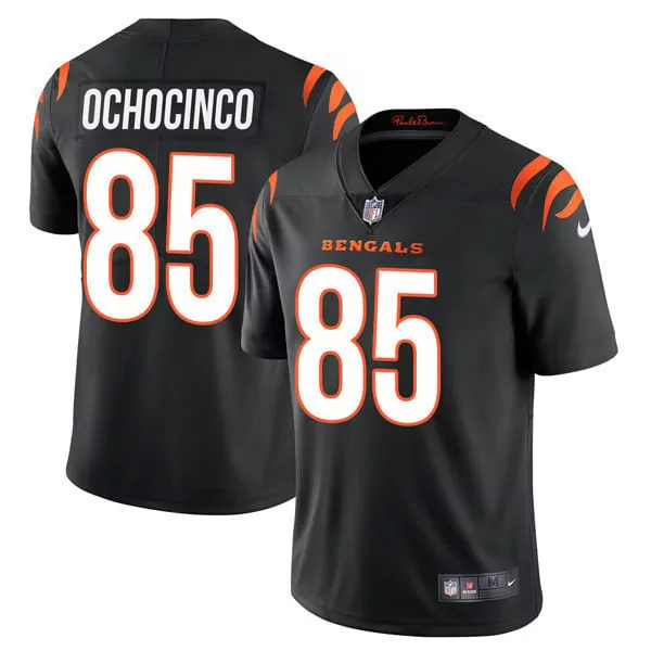 Chad Johnson Cincinnati Bengals Women's Player Vapor Limited Jersey | Black | Stitched Fan Gear | For Men, Women & Youth
