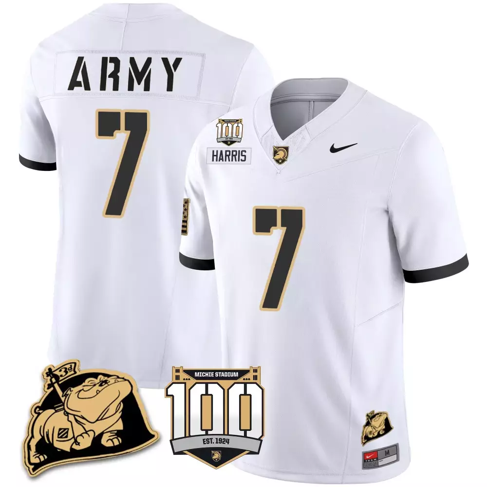 champ harris white alternate mens army black knights special uniform